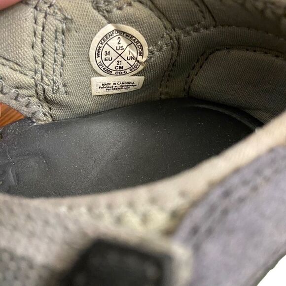 Keen Boys Newport H2 1014266 Racer Grey Green Waterproof Sport Sandals Size 2 - Picture 5 of 6